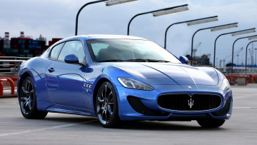 Картинка maserati granturism автомобили автомобиль стиль мощь скорость