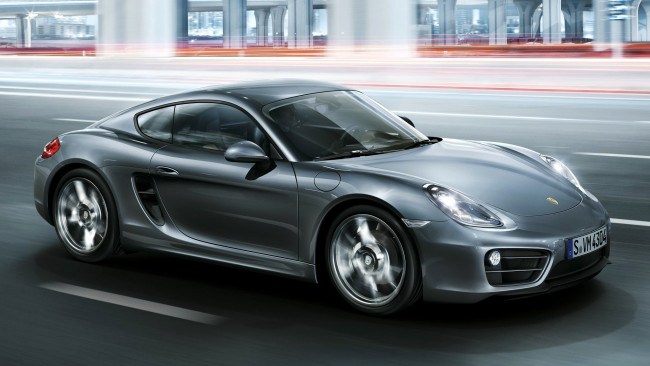 Обои картинки фото porsche, cayman, автомобили, автомобиль, стиль, мощь, скорость