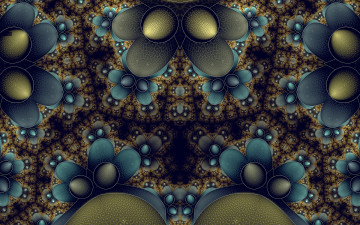 Картинка 3д+графика fractal+ фракталы узор цвета фон