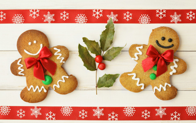 Обои картинки фото праздничные, угощения, глазурь, cookies, decoration, xmas, сладкое, печенье, christmas, новый, год, выпечка, merry, рождество, gingerbread