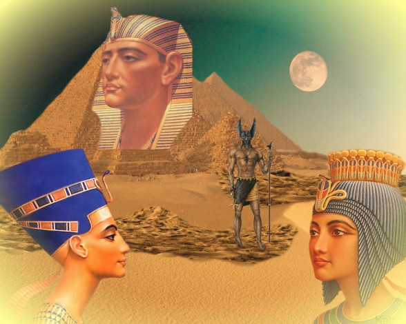 Обои картинки фото мифы, египта, фэнтези, иные, миры, времена
