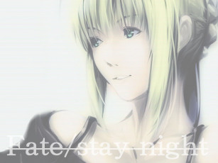 обоя аниме, fate, stay, night