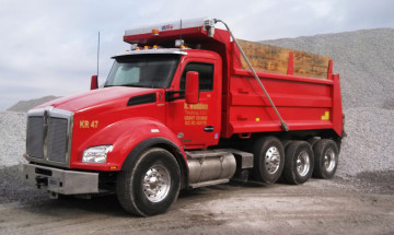 Картинка t880+redden автомобили kenworth тягач тяжелый седельный грузовик