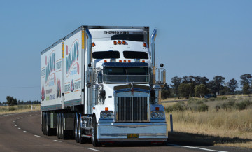 Картинка kenworth автомобили тяжелый тягач седельный грузовик