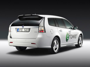 обоя saab 9-3 epower concept 2010, автомобили, saab, concept, 2010, epower, 9-3