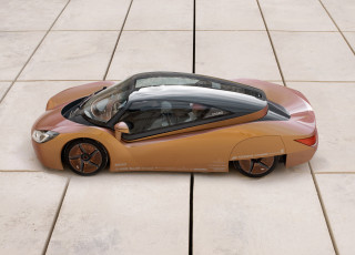 обоя rinspeed ichange concept 2009, автомобили, rinspeed, 2009, concept, ichange