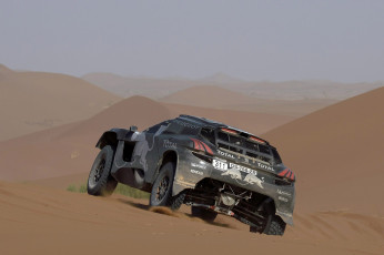 обоя peugeot 2008 dkr 2016, автомобили, peugeot, dkr, 2008, джип, ралли, 2016