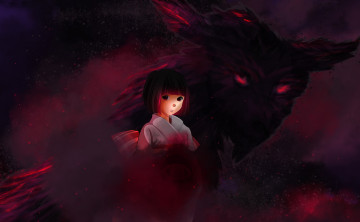 Картинка аниме noragami фон взгляд девушка