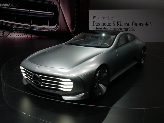 Обои картинки фото mercedes-benz concept iaa concept 2015, автомобили, выставки и уличные фото, 2015, concept, iaa, mercedes-benz