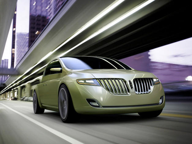 Обои картинки фото lincoln c concept 2009, автомобили, lincoln, 2009, concept, c