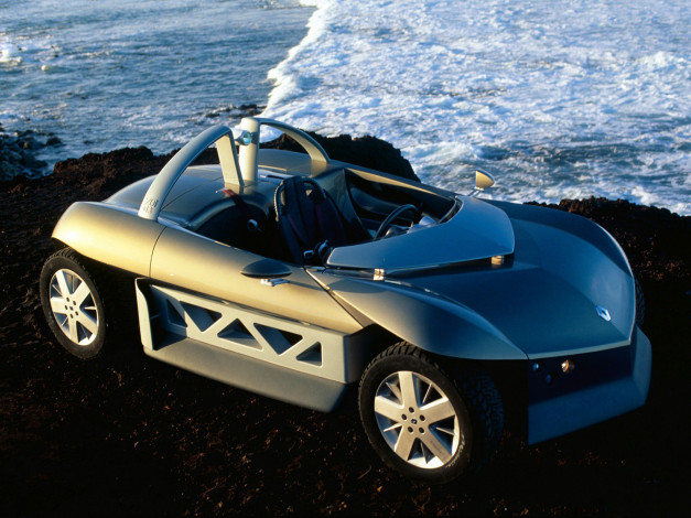 Обои картинки фото renault zo concept 1998, автомобили, renault, 1998, concept, zo