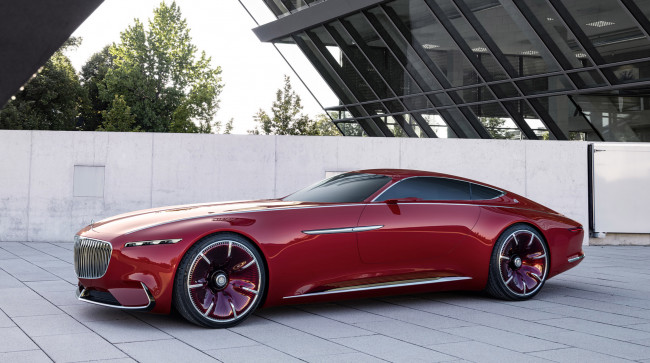 Обои картинки фото mercedes-maybach 6 concept 2016, автомобили, mercedes-benz, 2016, concept, 6, mercedes-maybach