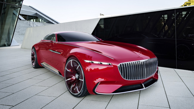 Обои картинки фото mercedes-maybach 6 concept 2016, автомобили, mercedes-benz, 2016, concept, 6, mercedes-maybach