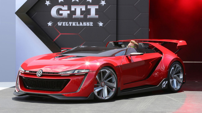 Обои картинки фото volkswagen gti roadster concept 2014, автомобили, выставки и уличные фото, 2014, concept, roadster, gti, volkswagen
