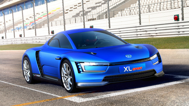 Обои картинки фото volkswagen xl sport concept 2014, автомобили, volkswagen, 2014, concept, sport, xl