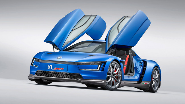 Обои картинки фото volkswagen xl sport concept 2014, автомобили, volkswagen, sport, xl, 2014, concept