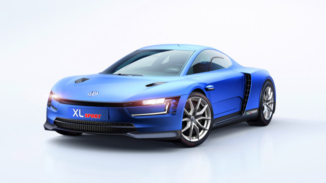 Обои картинки фото volkswagen xl sport concept 2014, автомобили, volkswagen, 2014, concept, sport, xl
