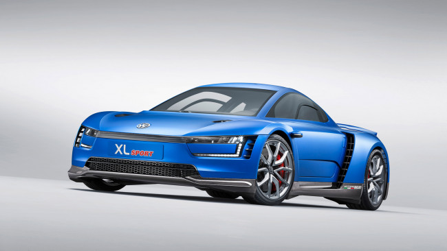 Обои картинки фото volkswagen xl sport concept 2014, автомобили, volkswagen, xl, 2014, concept, sport