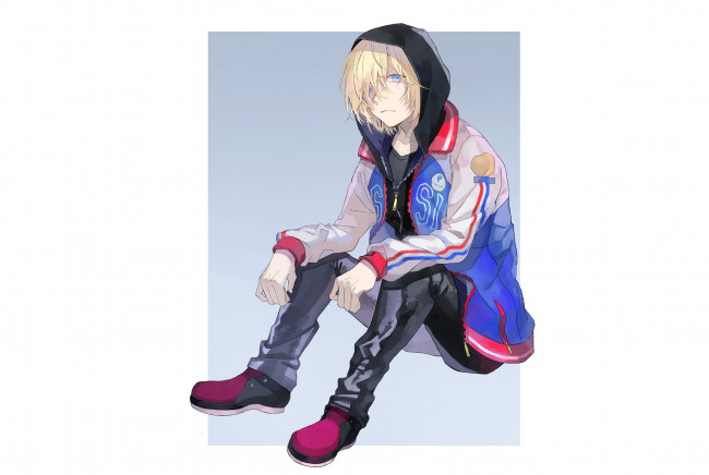 Обои картинки фото аниме, yuri on ice, yuri, plisetsky