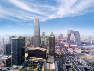 Картинка города пекин+ китай пекин небоскребы мегаполис столицы