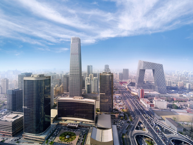Обои картинки фото города, пекин , китай, пекин, небоскребы, мегаполис, столицы