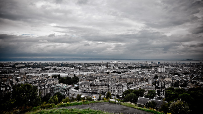 Обои картинки фото города, эдинбург , шотландия, эдинбург, столица, здания, город