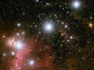 Картинка пояс ориона космос звезды созвездия