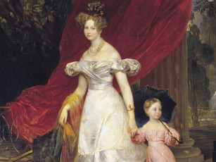 Картинка княгиня елена павловна дочерью рисованные карл брюллов