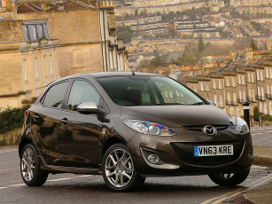 обоя автомобили, mazda, sport, venture, mazda2, de2, 2014г