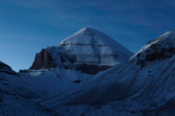 Картинка тибет +кайлас природа горы гора паломничество кайлас снег вершина вид