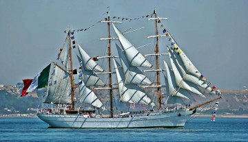 Картинка корабли парусники паруса мачты