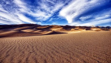 обоя природа, пустыни, дюны, песок