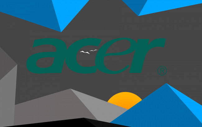 Обои картинки фото компьютеры, acer, фон, логотип