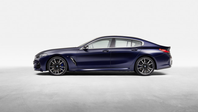 Обои картинки фото 2022 bmw m850i xdrive gran coupe, автомобили, bmw, m850i, xdrive, gran, coupe, седан, премиум, класс, профиль, бмв