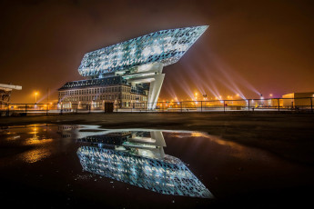 Картинка antwerp+port+authority+building города антверпен+ бельгия antwerp port authority building