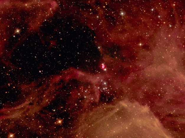 Обои картинки фото сверхновая, 1987а, космос, галактики, туманности