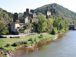 обоя brousse, le, chateau, france, города, пейзажи