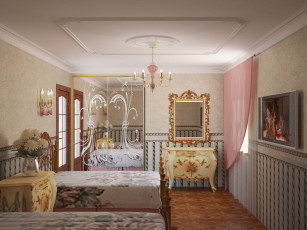 Картинка интерьер спальня