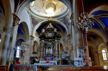 Картинка церковь святого андрея интерьер убранство роспись храма пьемонт