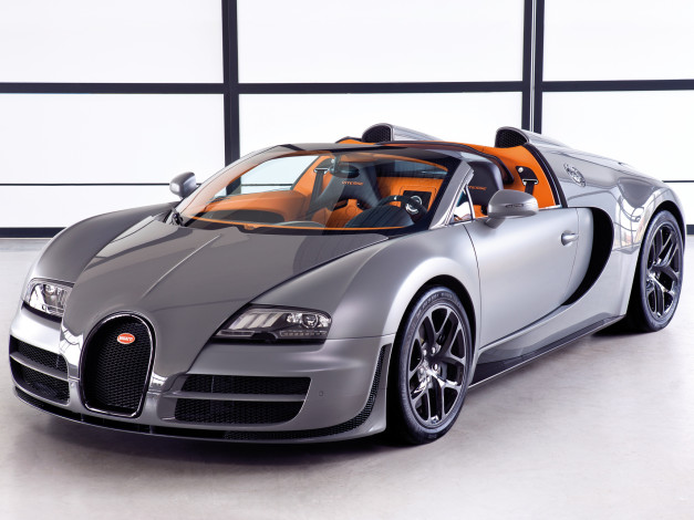 Обои картинки фото bugatti, veyron, grand, sport, roadster, vitesse, автомобили