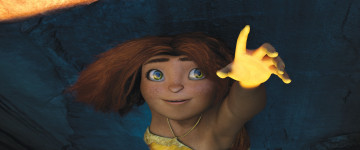 Картинка мультфильмы the croods девушка