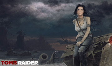 Картинка видео игры tomb raider 2013 арт lara croft