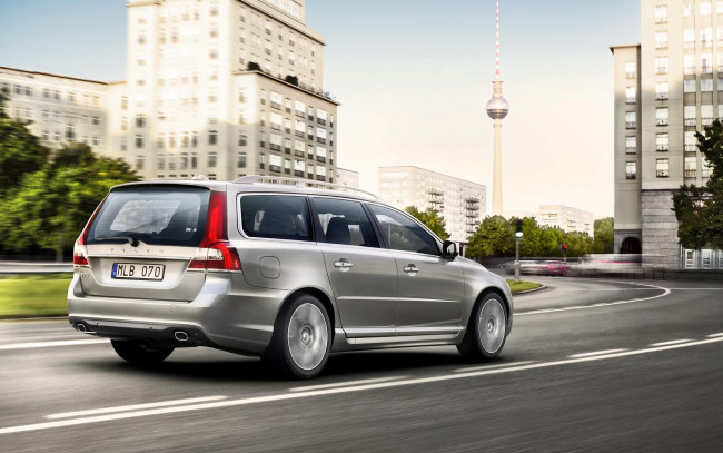 Обои картинки фото автомобили, volvo, v70