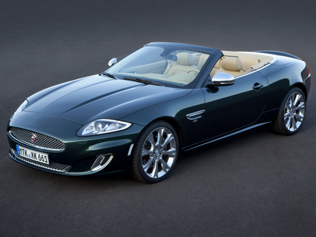 Обои картинки фото автомобили, jaguar, xk66, 2014, x150, convertible