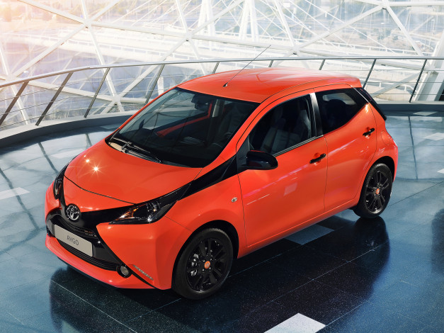 Обои картинки фото автомобили, toyota, aygo, 5-door, 2014