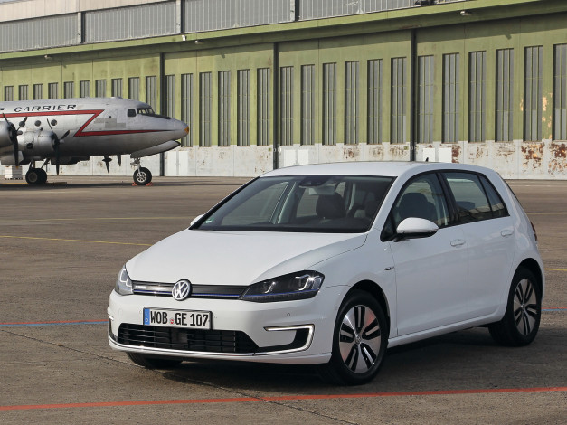 Обои картинки фото автомобили, volkswagen, e-golf, typ, 5g, 2013