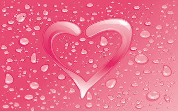 Картинка векторная+графика сердечки+ hearts сердце капли