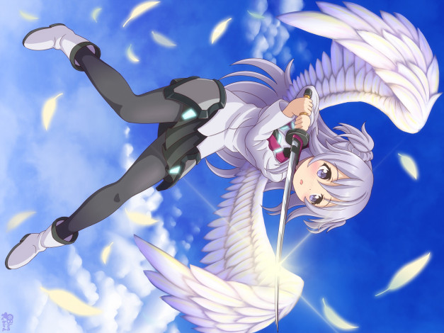 Обои картинки фото аниме, gakusen toshi asterisk, ангел