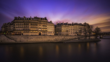 Картинка saint+louis города -+панорамы сумерки