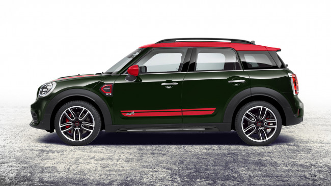 Обои картинки фото mini  john cooper works countryman all4 2018, автомобили, mini, 2018, countryman, all4, cooper, john, works